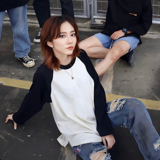 ÁO THUN TAY DÀI RAGLAN (VẠT BẦU XẺ TÀ)
