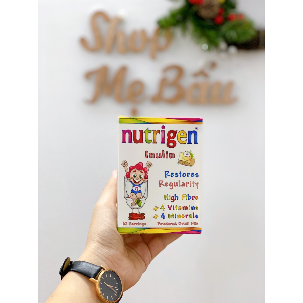 NUTRIGEN INULIN HỖ TRỢ DỨT ĐIỂM TÁO BÓN CHỈ TRONG 1O NGÀY - DÙNG CHO BÉ TỪ 1 TUỔI