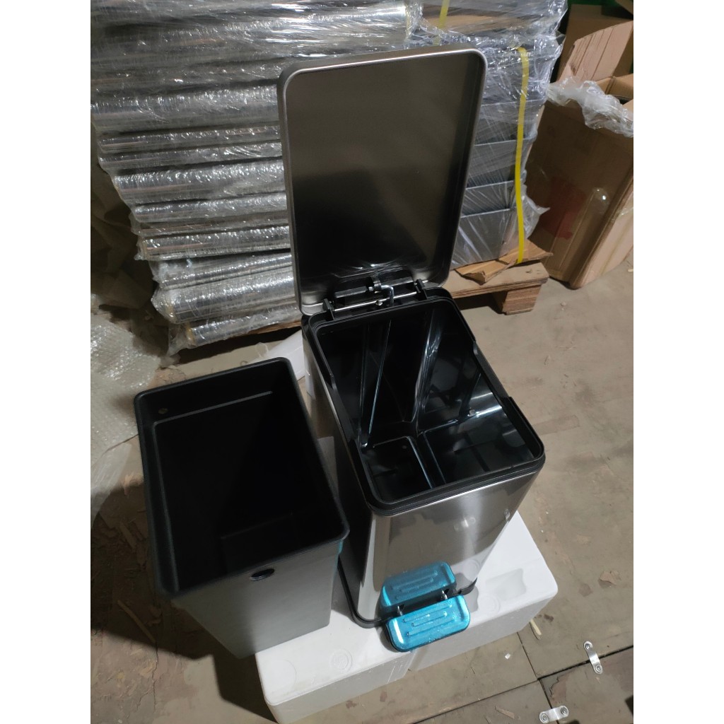 THÙNG RÁC ĐẠP CHÂN CHỮ NHẬT 10L