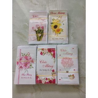(GIAO MẪU NGẪU NHIÊN TRONG CÁC ẢNH ) SET 50 hoặc 100 chiếc THIỆP CHÚC MỪNG CÁC NGÀY LỄ