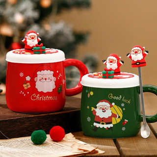 Ly sứ ông già noel đáng yêu quà tặng giáng sinh