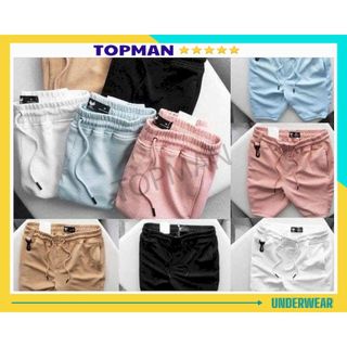 Quần Đùi Nam Thể Thao mặc nhà quần short thể thao nam vải Xốp Thái thun mềm mịn-TOPMAN