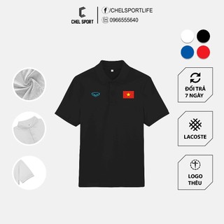 Áo polo logo thêu Đội tuyển Việt Nam cao cấp [ẢNH THẬT]