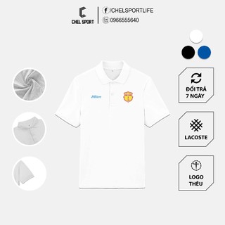 Áo polo logo thêu Nam Định FC cao cấp
