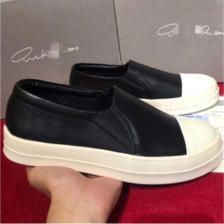 Giày rich owen, giày thể thao ro màu đen cổ thấp dày dặn, đế thơm hương vani | ro001