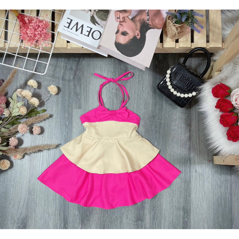 Set váy áo thiết kế cao cấp cho bé gái 8-40kg hàng chuẩn bán shop