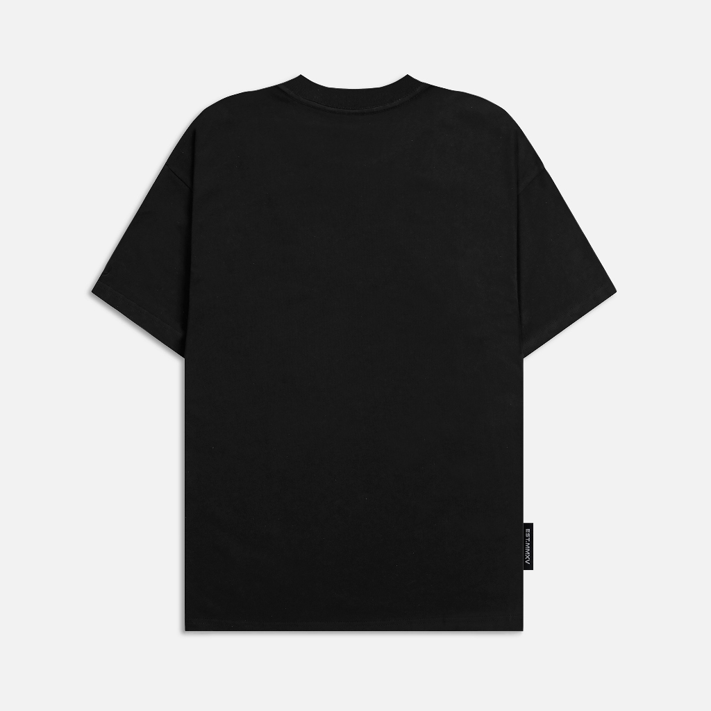 Áo thun NEEDS OF WISDOM Star Duck Tee - Black - Local Brand Chính Hãng