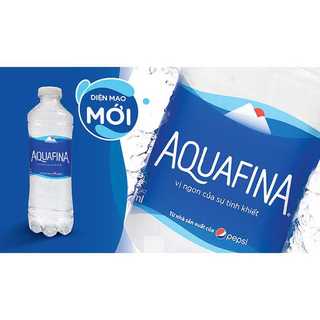 Nước suối Aquafina 355ml 24Chai/Thùng ( diện mạo mới)