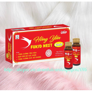 HỒNG YẾN FUKID NEST- Hộp 6 lọ x 30 ml - Bồi bổ cơ thể và khí huyết ,tăng cường sức khỏe