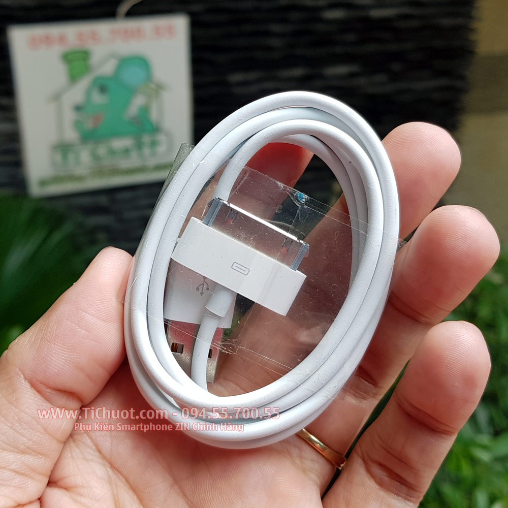 Cáp Sạc 30 Pin Ai Ph0ne 4/ 4S - MTB Pad 1/2/3 Chính Hãng