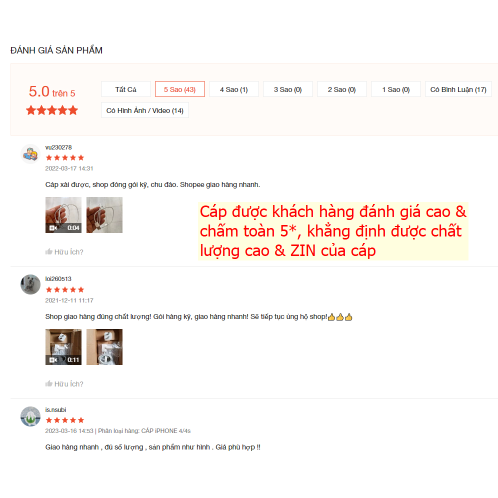 Cáp Sạc 30 Pin Ai Ph0ne 4/ 4S - MTB Pad 1/2/3 Chính Hãng