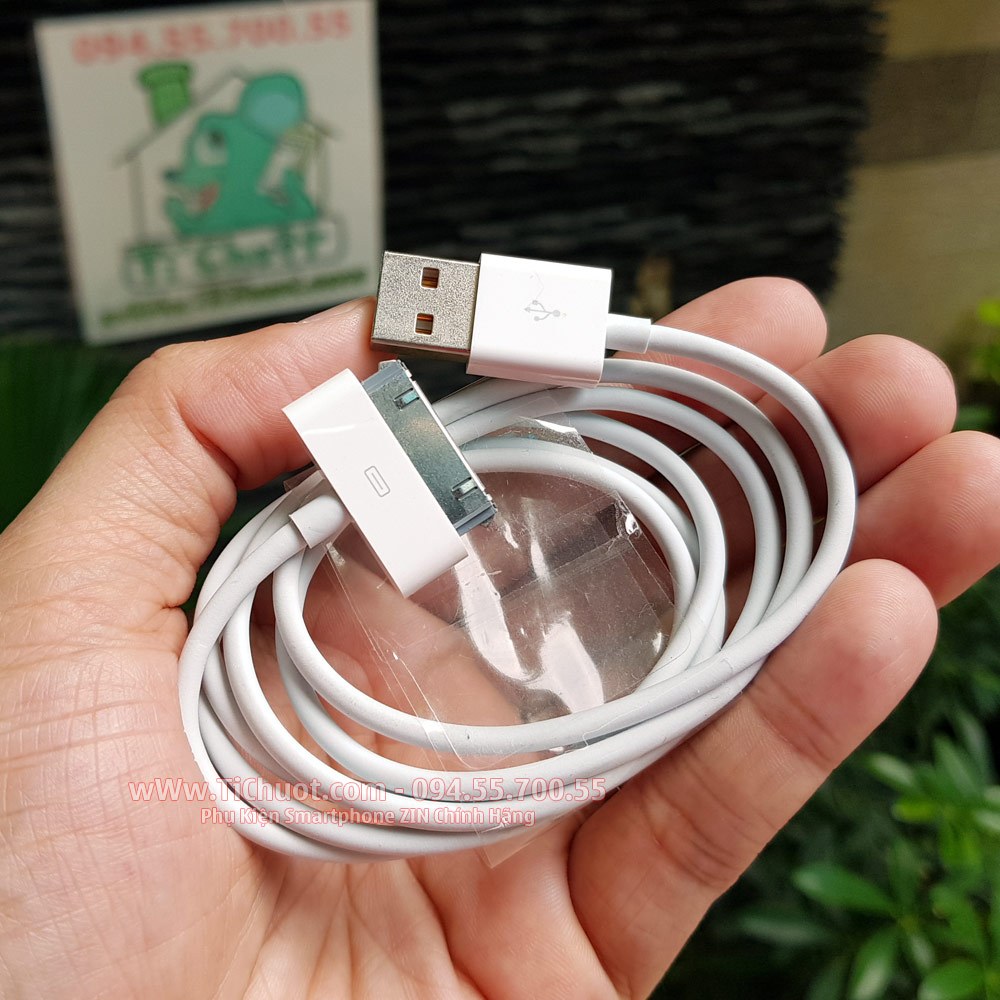Cáp Sạc 30 Pin Ai Ph0ne 4/ 4S - MTB Pad 1/2/3 Chính Hãng