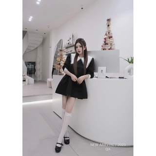 Váy Tafta Xoè Cổ Bèo MPB