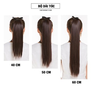 Tóc Cột iAn, Tóc buộc đuôi ngựa thẳng cao cấp