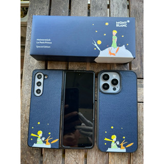 Ốp MB Meisterstuck Le Petit Prince da thật S24U/Zfold6/5/4/3/2/Zflip5/4/3/2/Samsung/ip16/15/14/13/12/11