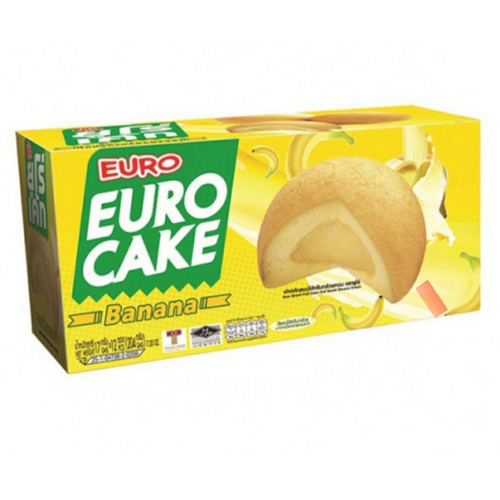 Bánh Trứng Thái Lan Euro Custard Cake 204g