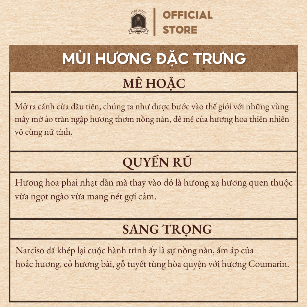 Nước hoa nữ Narciso poudree edp chiết 10ml thuần khiết, nhẹ nhàng, thanh lịch- aroma.top