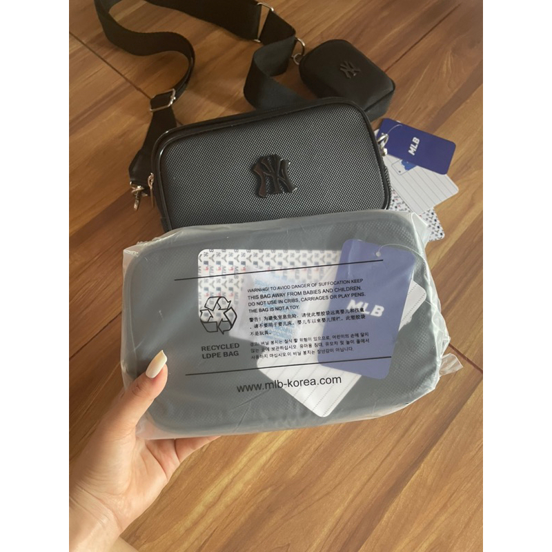 Túi đeo chéo MLB  full tem tag- hàng VNXK chuẩn xịn