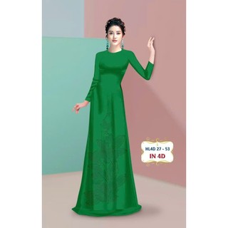 [KHÔNG MAY SẴN] RẬP GIẤY Áo Dài Cổ Tròn đủ size