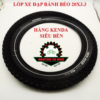 Săm, Lốp xe đạp bánh béo cỡ 20 inch - Hãng Kenda siêu bền