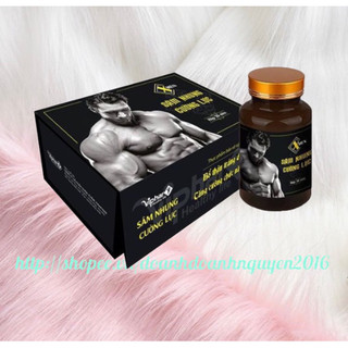 SÂM NHUNG CƯỜNG LỰC Vinaphar  - Bổ thận tráng dương, cố tinh, tăng cường chức năng thận.