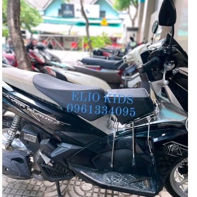 Ghế nệm đi xe máy cho bé xe Airblade, Pcx