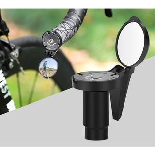 Gương chiếu hậu góc rộng, kính chiếu hậu gắn tay lái xe đạp thể thao, gương chiếu hậu mini có thể thu gọn
