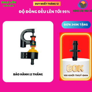 Combo 10 Béc tưới cây, béc bù áp G5 phun mưa tưới gốc chống côn trùng