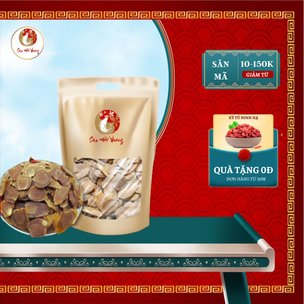 [500 GRAM] Hồng Sâm Thái Lát Hàn 8 Năm Tuổi Nâng Cao Hệ Miễn Dich | Sâm Đế Vương OFFICIAL