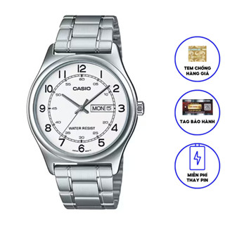 Đồng hồ nam dây kim loại chính hãng Casio MTP-V006D-7B2UDF