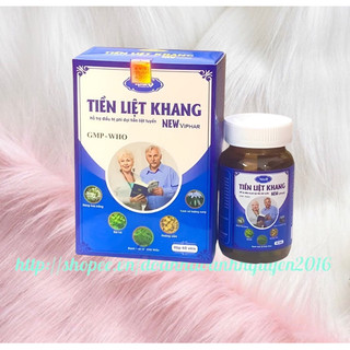 TIỀN LIỆT KHANG Vinaphar  - Hộp 60 Viên - Hỗ trợ hạn chế sự phát triển của u xơ, phì đại tiền liệt tuyến lành tính