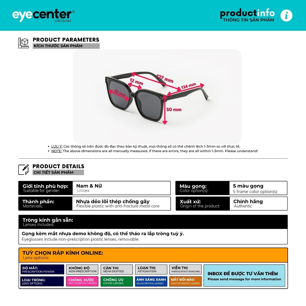 Kính mát trẻ em chính hãng EYECENTER S71-S tròng phân cực UV400 gọng siêu dẻo chống gãy nhập khẩu by Eye Center Vietnam