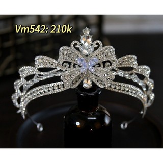 Vương miện cài tóc cô dâu VM542