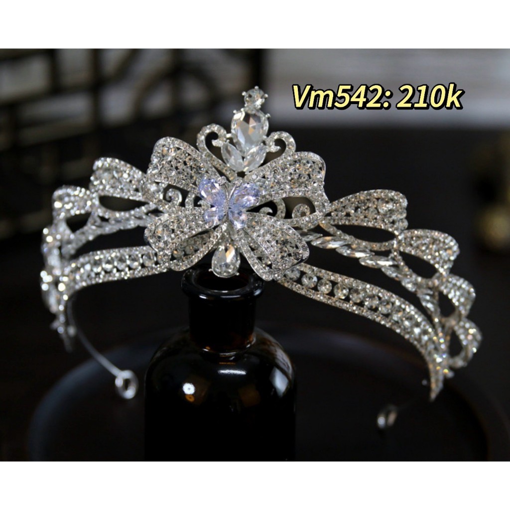 Vương miện cài tóc cô dâu VM542