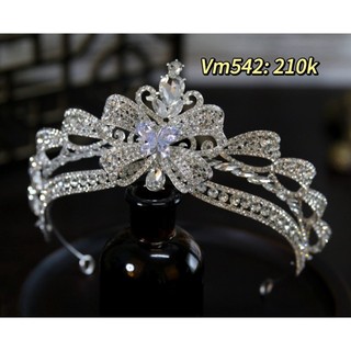 Vương miện cài tóc cô dâu VM542