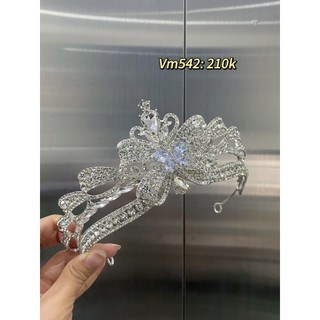 Vương miện cài tóc cô dâu VM542