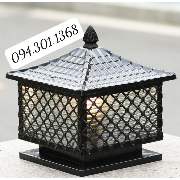 ĐÈN TRỤ CỔNG SẮT TC A003