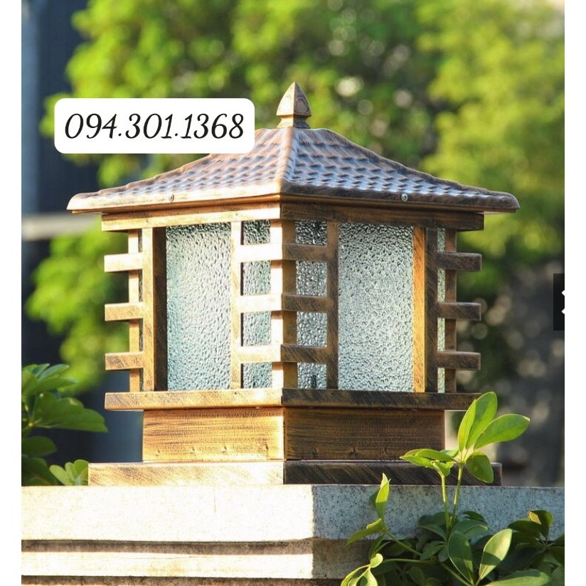 ĐÈN TRỤ CỔNG SẮT TC A002