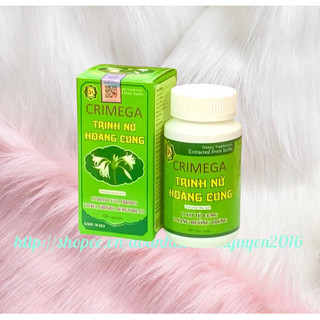 Viên uống TRINH NỮ HOÀNG CUNG  CRIMEGA Vinaphar - Hôp 60 viên -Hỗ trợ u xơ tiền liệt tuyến, u xơ vú, u nang buồng trứng