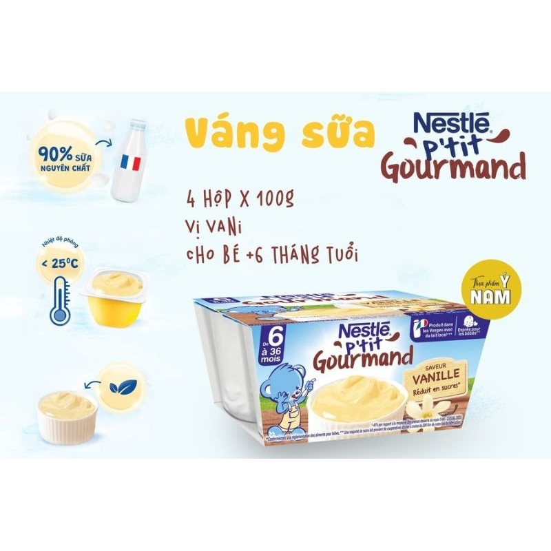 Thùng váng sữa Nestle Vani