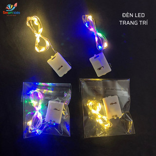 Dây đèn led trang trí fairylight, đèn đom đóm sẵn pin 3 chế độ nháy đẹp mắt – trang trí noel lễ tết