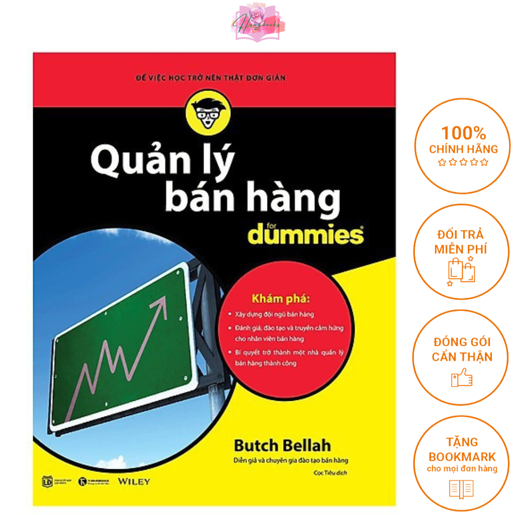 Sách Quản Lý Bán Hàng - For Dummies(thái hà)