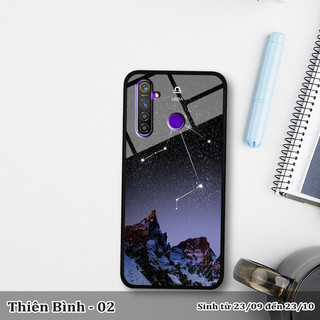 Ốp kính REALME 5 PRO/ REALME Q in cung hoàng đạo