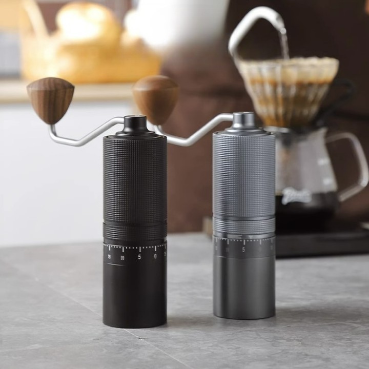 Máy xay cà phê bằng tay cối xay cafe cầm tay mini Chất Lượng máy xay café Cao CNC 6 trục