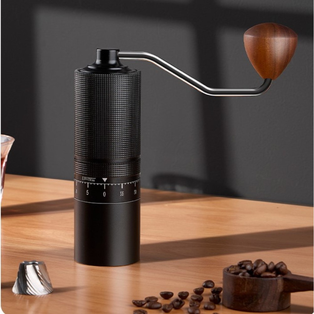 Máy xay cà phê bằng tay cối xay cafe cầm tay mini Chất Lượng máy xay café Cao CNC 6 trục