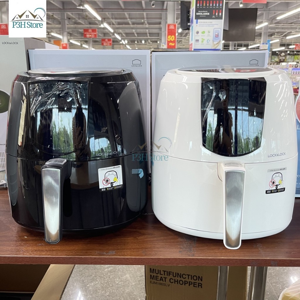 Nồi Chiên Không Dầu Lock&Lock EJF357WHT