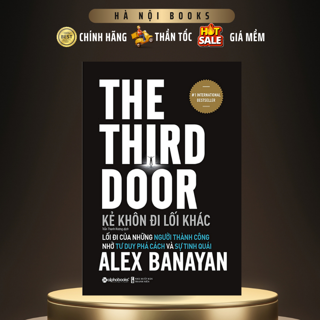 Sách - Kẻ Khôn Đi Lối Khác - The Third Door (Tái bản) [AlphaBooks]