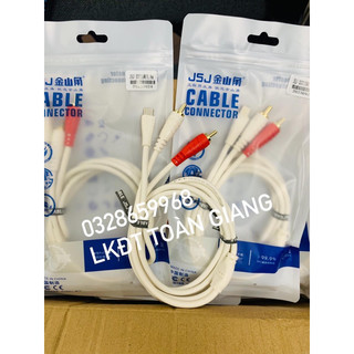 Dây type c ra 2 rắc hoa sen dài 1,8m jsj hàng tốt