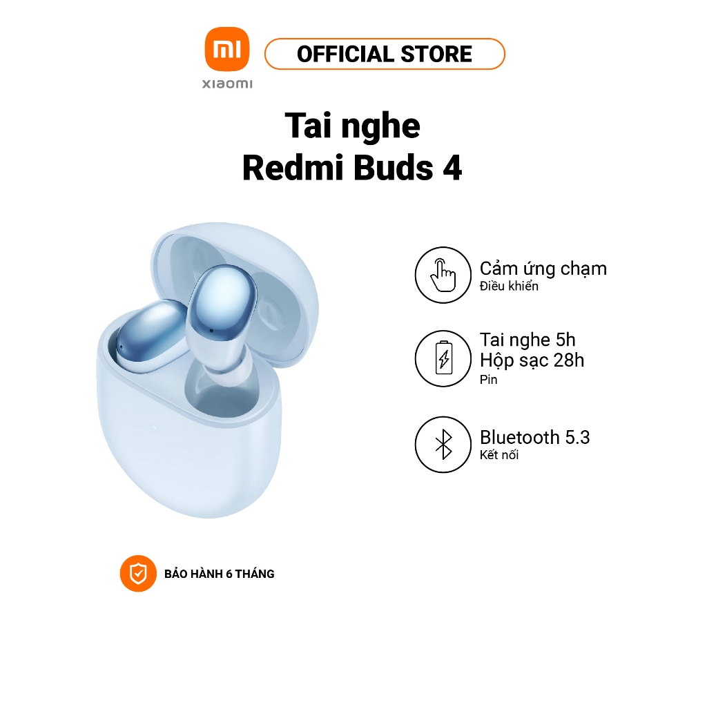 Tai nghe Bluetooth không dây Xiaomi Redmi Buds 4