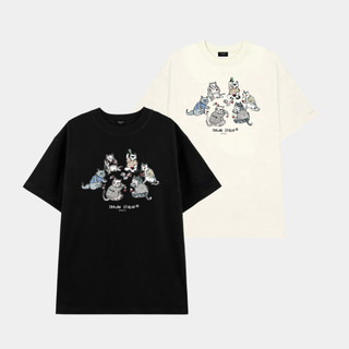Áo Thun Gambling Cats Teelab Local Brand Unisex Form Oversize Tshirt TS150